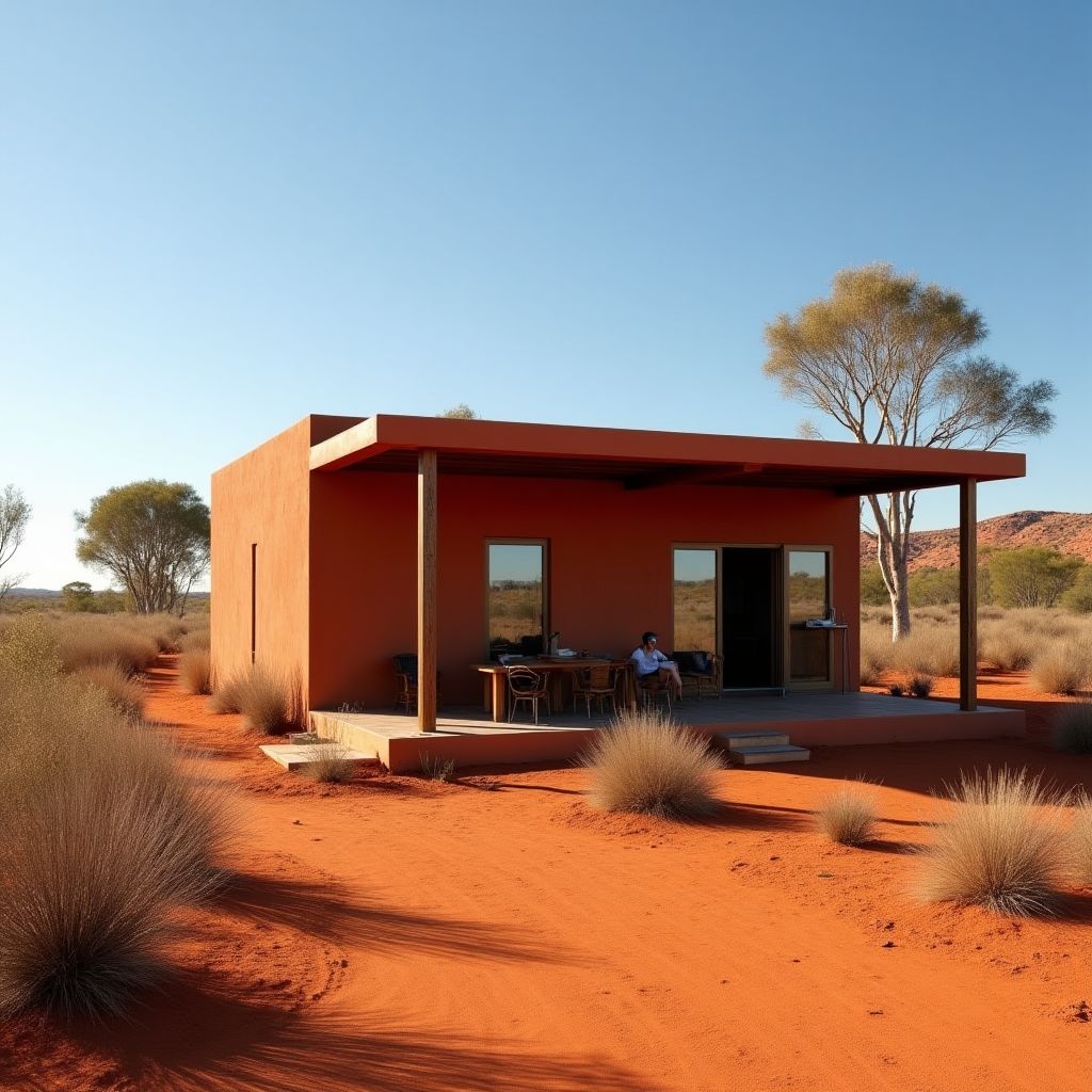 Community art center in remote location