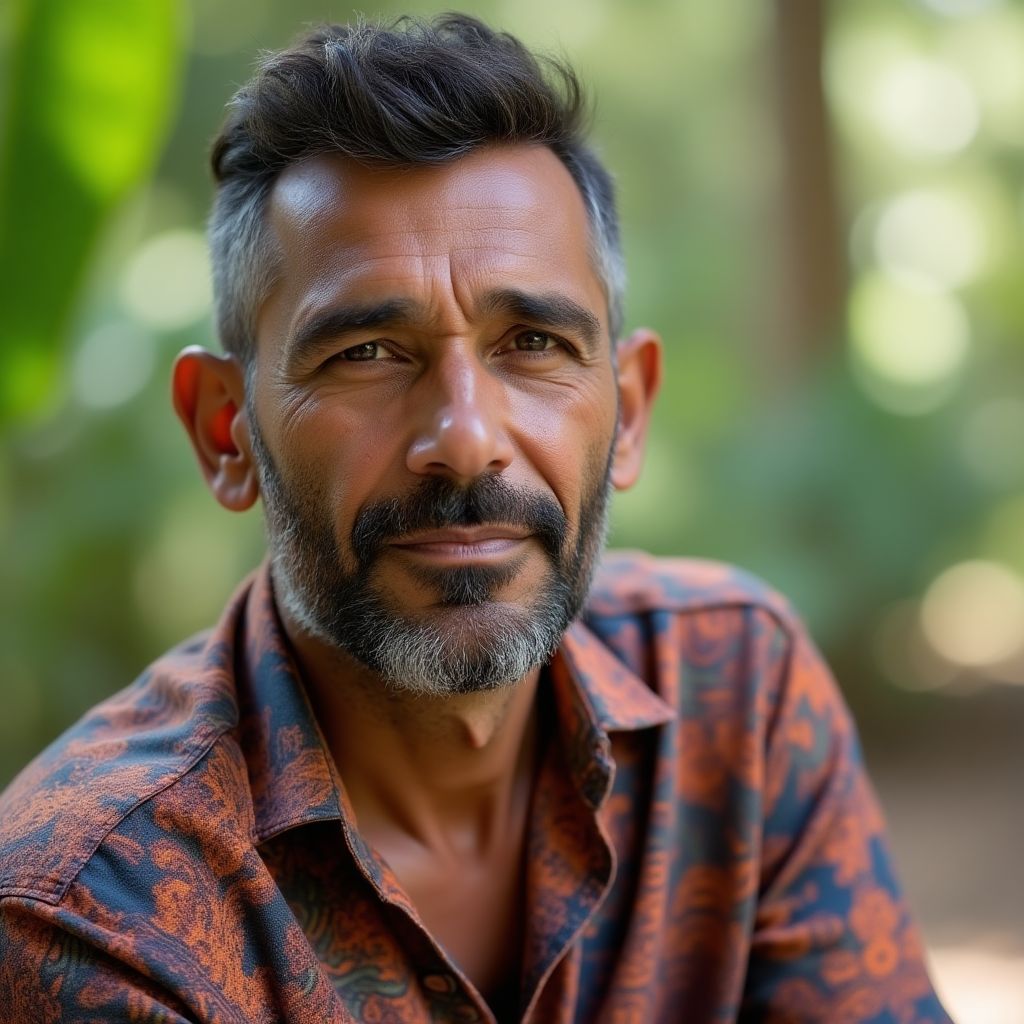 Portrait of Nathan Tjapanangka