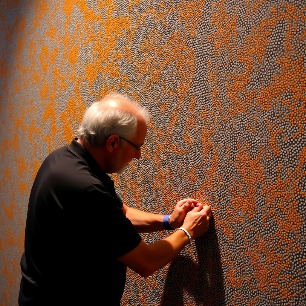 Clifford Possum Tjapaltjarri, master of dot painting