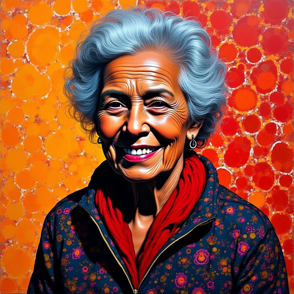 Emily Kame Kngwarreye, renowned Aboriginal artist